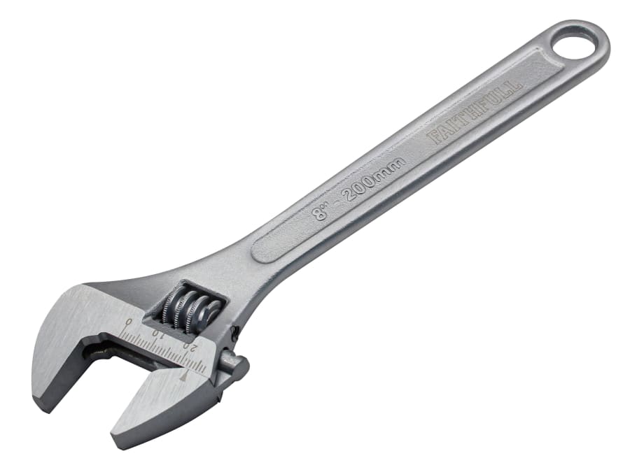 Faithfull FAIAS200MC 200mm Adjustable Spanner