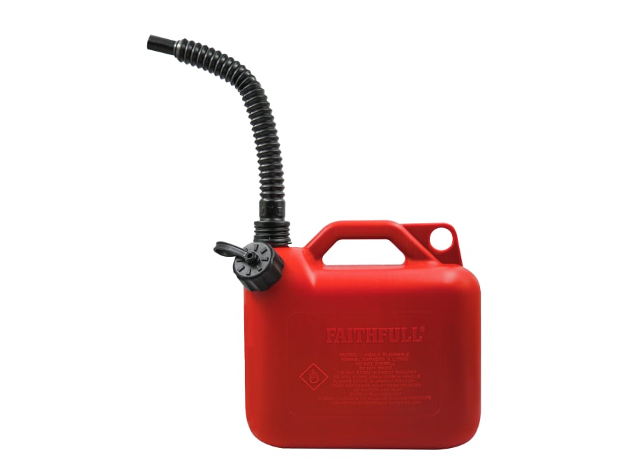 Faithfull FAIAUCAN5R 5L Plastic Fuel Can