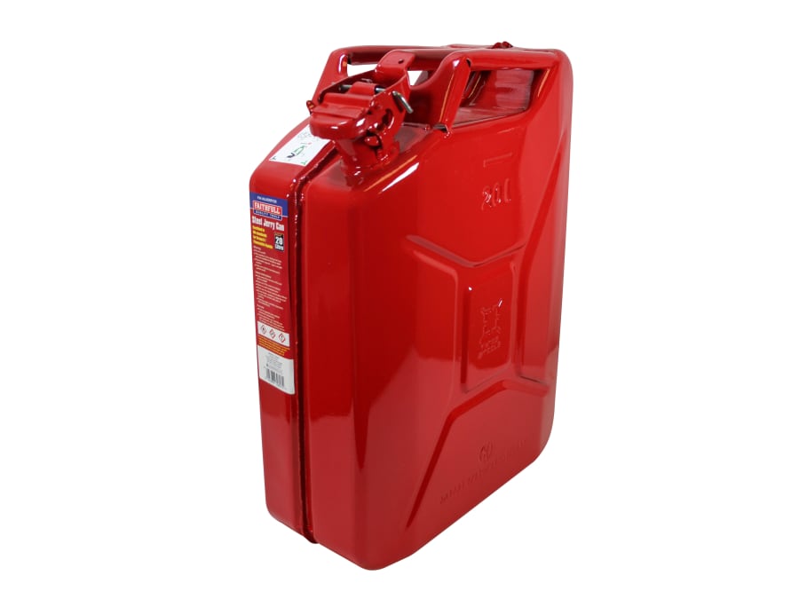 Faithfull FAIAUJERR20R 20 Litre Jerry Can