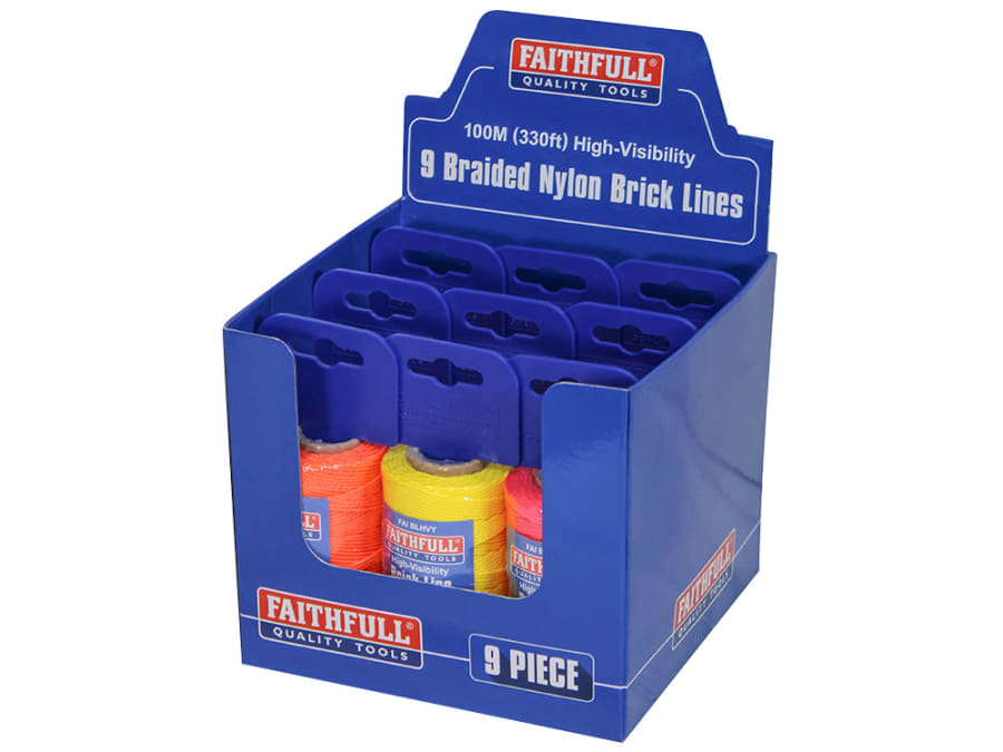 Faithfull FAIBLDISPCDU Brick Line Dispenser Reel CDU