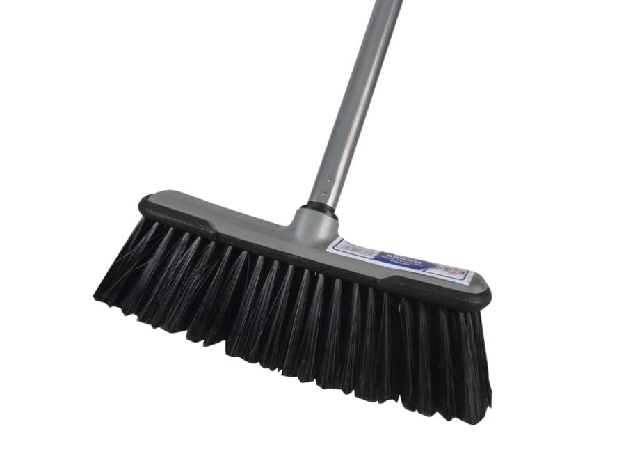 Faithfull FAIBRSOFTDIY 300mm Soft Broom with Screw On Handle