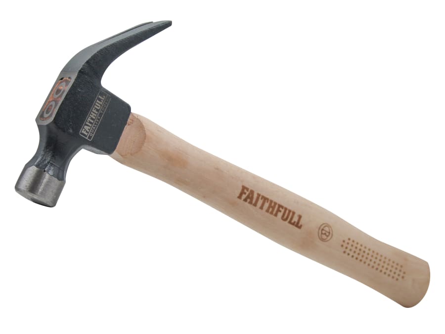 Faithfull FAICAH16FSC 454g Hickory Claw Hammer
