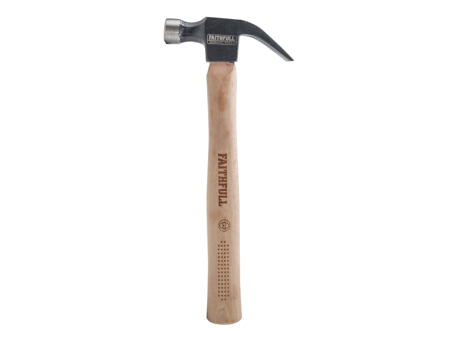 Faithfull FAICAH16FSC 454g Hickory Claw Hammer