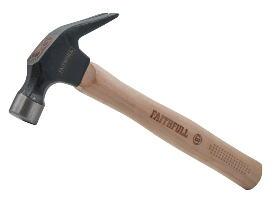 Faithfull FAICAH20FSC Hickory Claw Hammer 567g