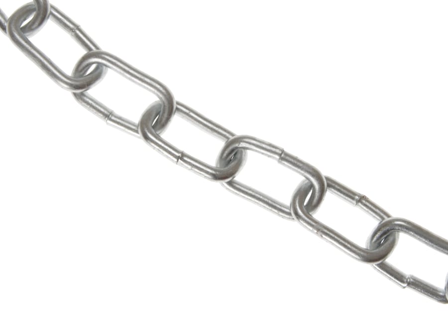 Faithfull FAICHBOX60Z 6mm Zinc Plated Chain 10m