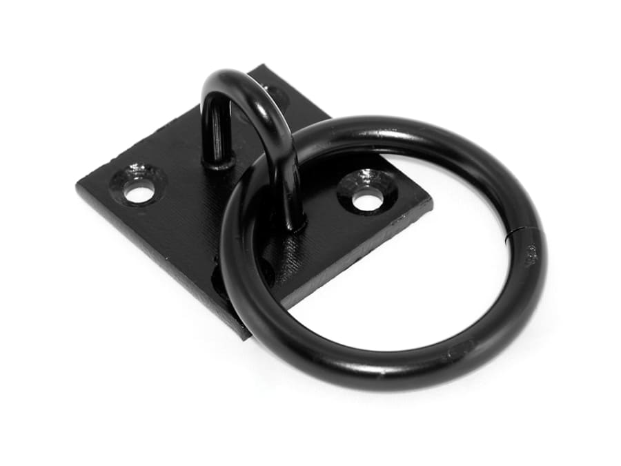 Faithfull FAICHBRING Ring On Plate with Black Japanned Finish