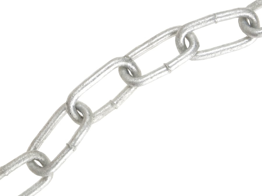 Faithfull FAICHGL430 4mm x 30m Galvanised Chain Link