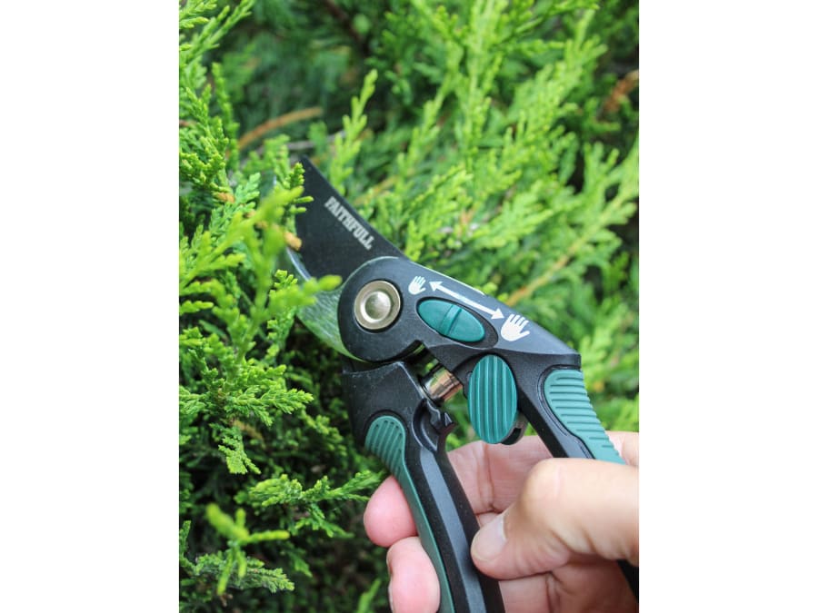 Faithfull FAICOUBYP8 Countryman Bypass Secateurs 215mm