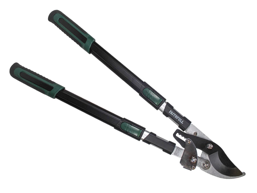 Faithfull FAICOULOPBYT Ratchet Bypass Telescopic Lopper