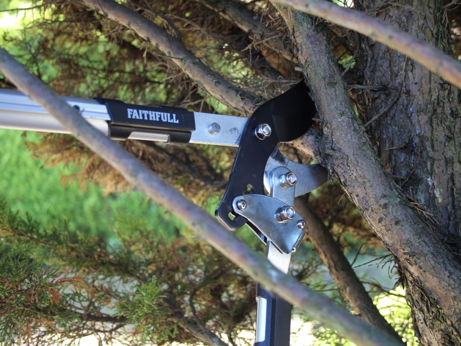 Faithfull FAICOULOPBYT Ratchet Bypass Telescopic Lopper
