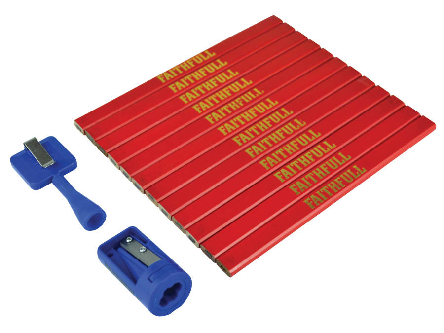 Faithfull FAICPRKIT Carpenter's Pencil Kit
