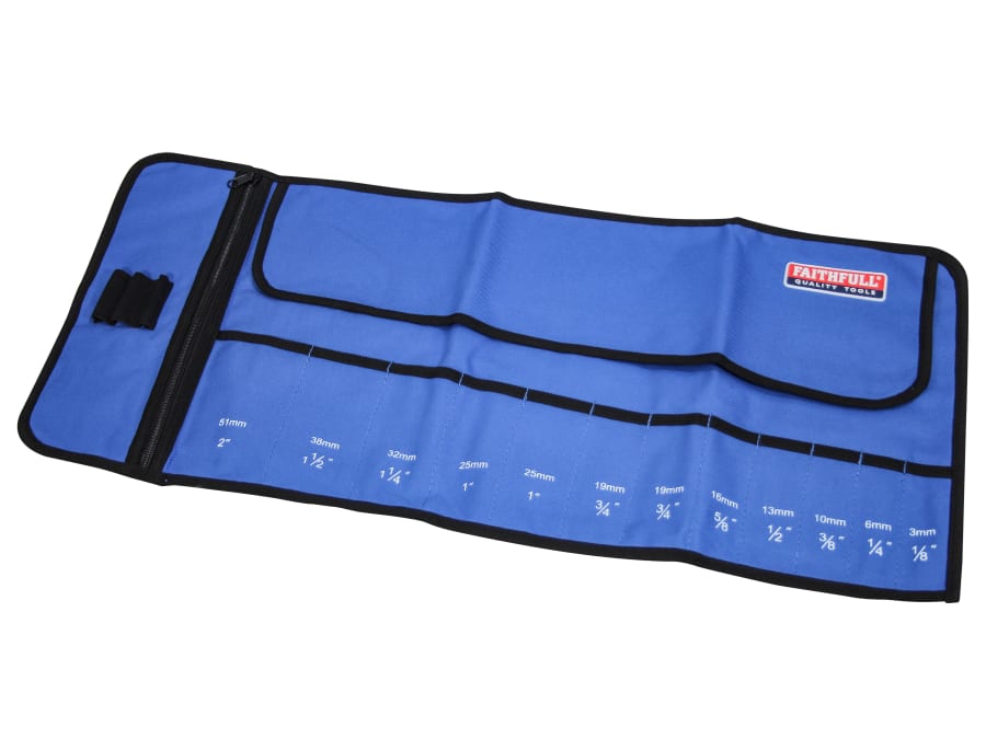 Faithfull FAICR12 Chisel Roll 32 x 68cm