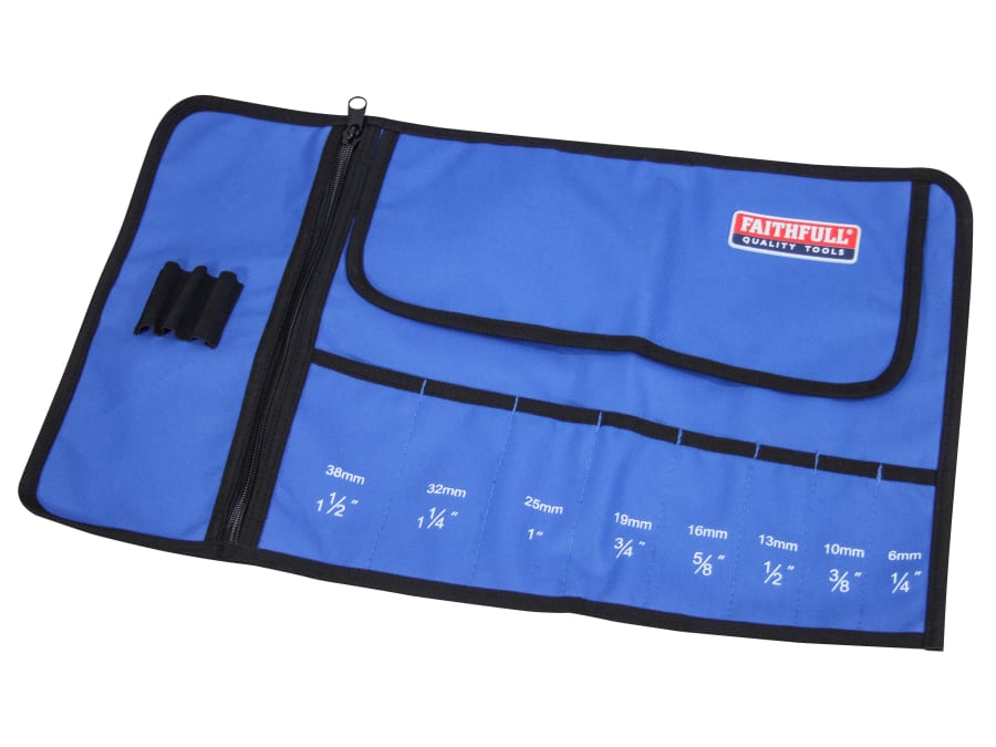 Faithfull FAICR8 Chisel Roll 32 × 50cm