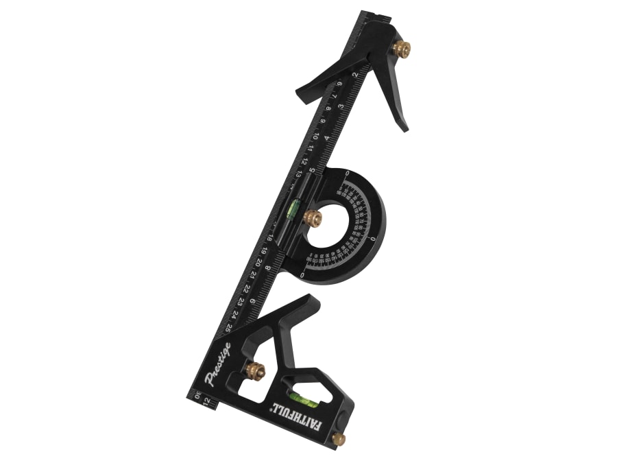Faithfull FAICS300SCNC 300mm Combination Square Set