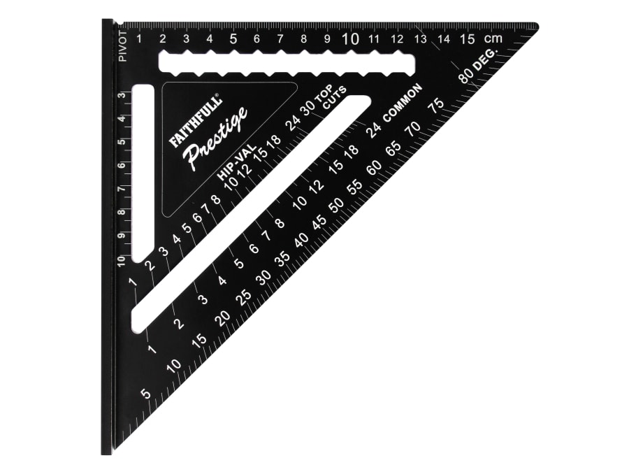 Faithfull FAICSQ7MCNC 180mm Aluminium Roofing Square