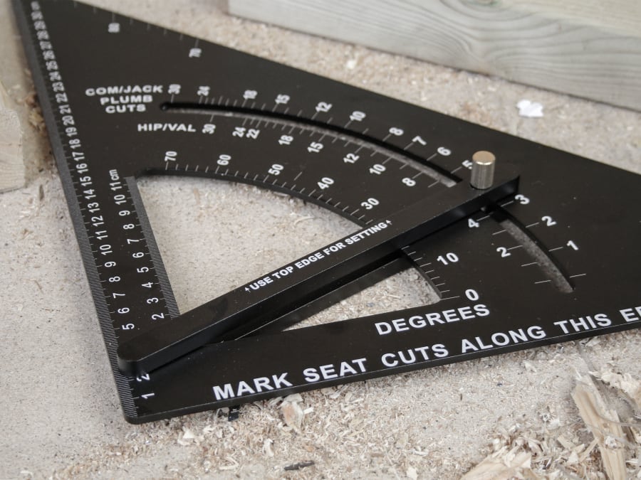 Faithfull FAICSQA12CNC 300mm Adjustable Roofing Square