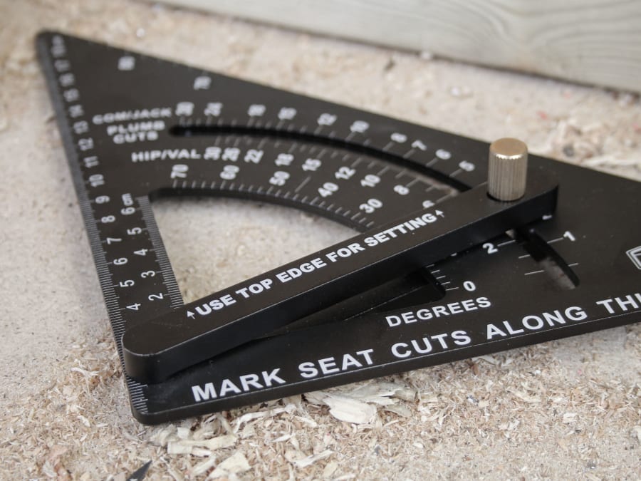 Faithfull FAICSQA7CNC 180mm Adjustable Quick Roofing Square