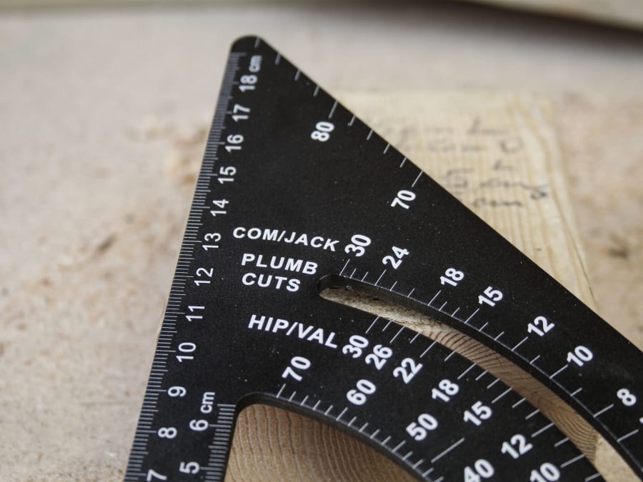 Faithfull FAICSQA7CNC 180mm Adjustable Quick Roofing Square