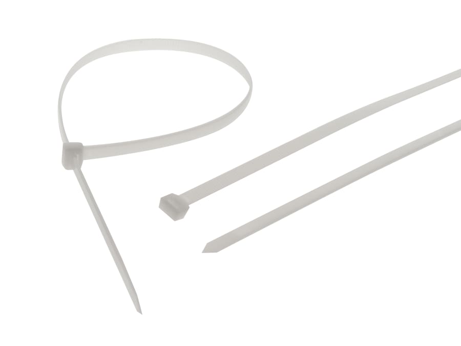 Faithfull FAICT1200WHD 1200mm Heavy-Duty Cable Ties White