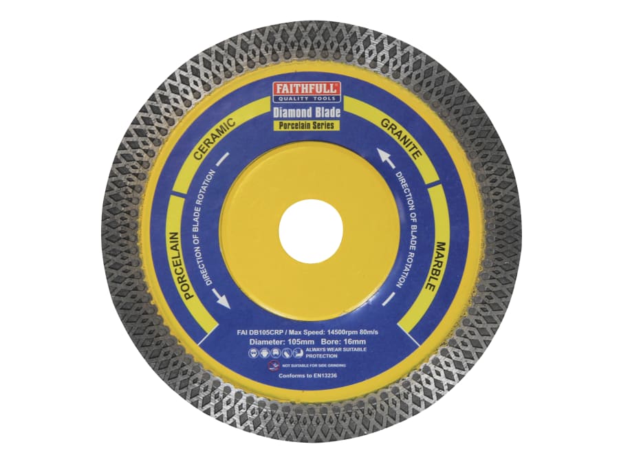 Faithfull FAIDB105CRP 105mm Diamond Blade