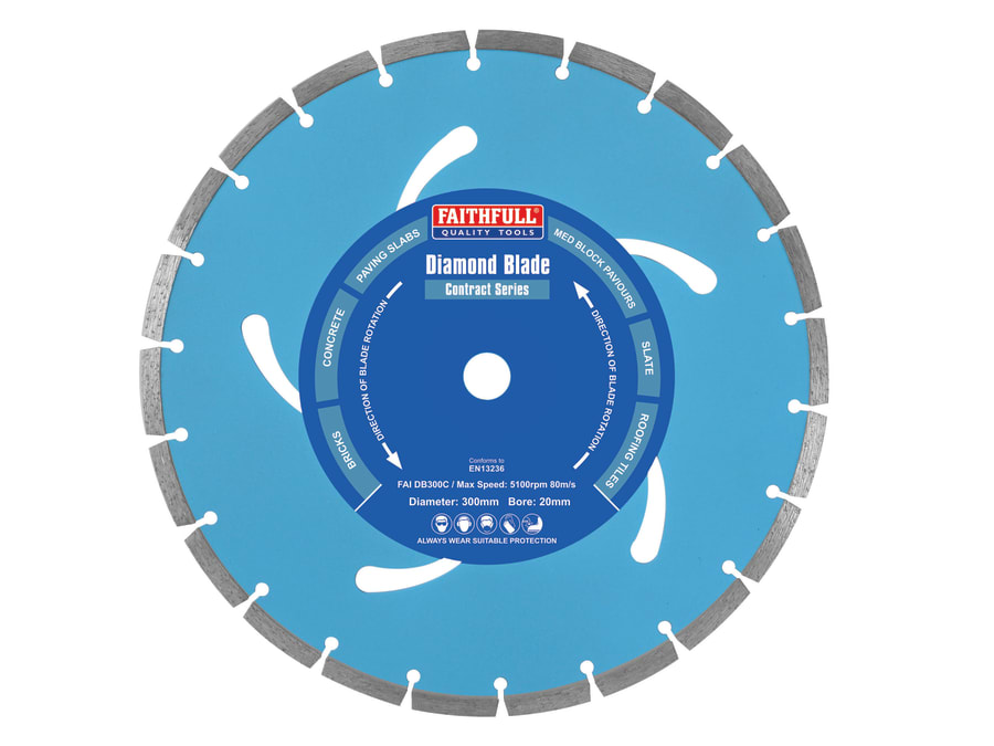 Faithfull FAIDB300C 300mm Diamond Blade