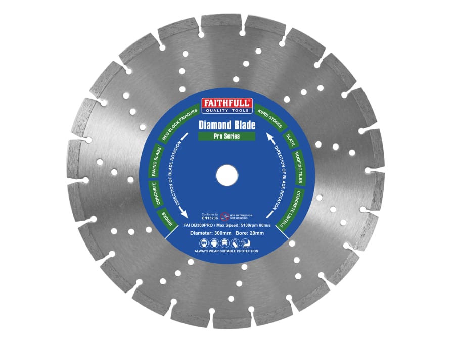 Faithfull FAIDB125PRO 125mm Diamond Blade