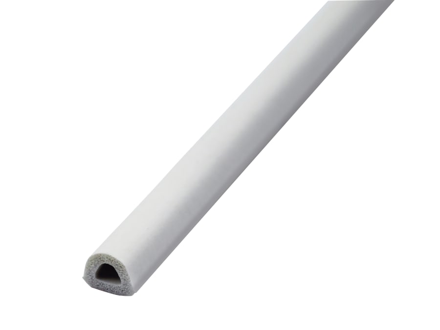 Faithfull FAIDED9756W EPDM Draught Excluder White 6M 9 x 7.5mm