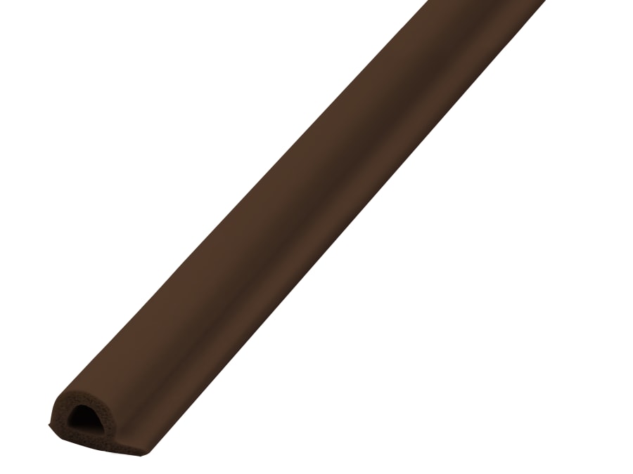 Faithfull FAIDEP9556B EPDM Draught Excluder Brown 6M 9 x 5.5mm
