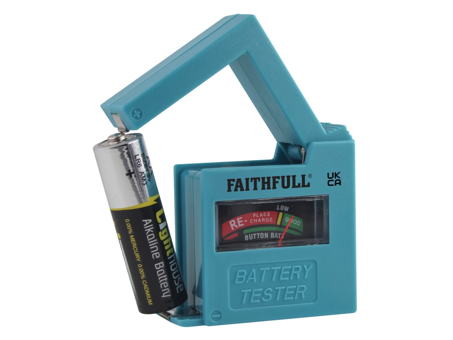 Faithfull FAIDETBAT Battery Tester