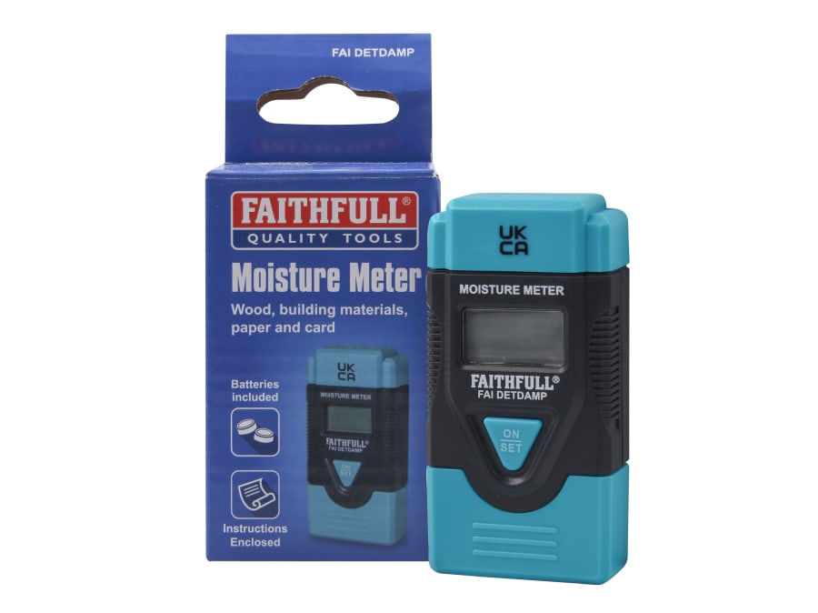 Faithfull FAIDETDAMP Damp & Moisture Meter