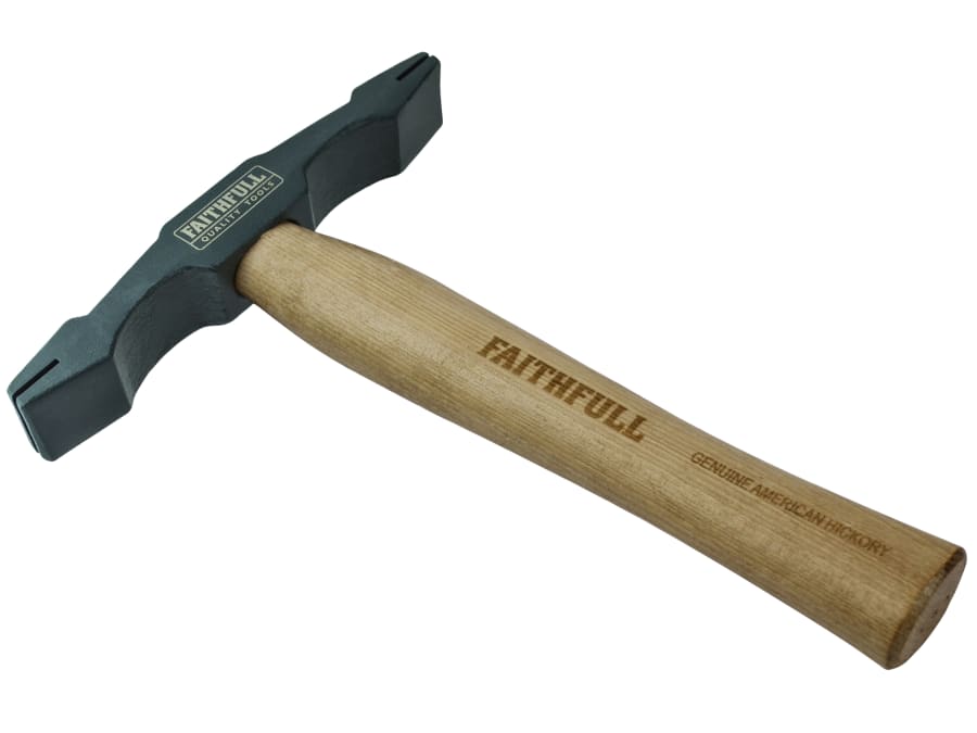 Faithfull FAIDSH Double Scutch Hammer with Hickory Handle