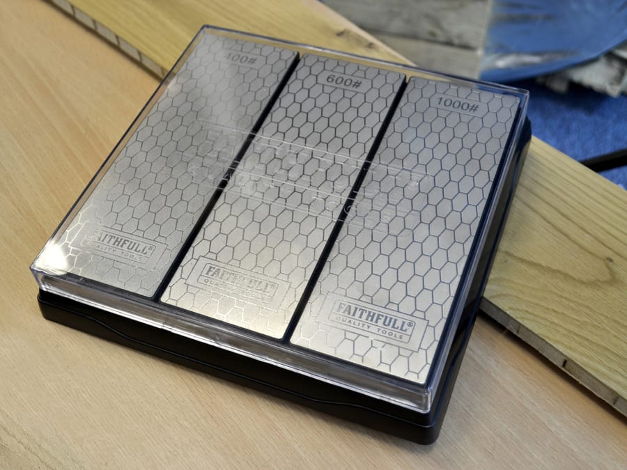 Faithfull FAIDWTRIPLE Diamond Whetstone Kit 3 Piece