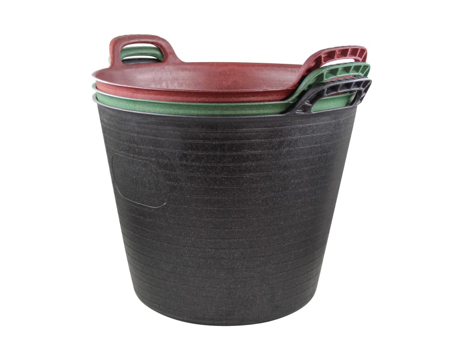 Faithfull FAIECOFLX3PC 25L Eco Flex Tub Triple Pack