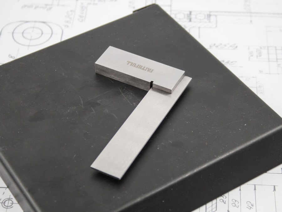 Faithfull FAIES3 75mm Engineer's Square