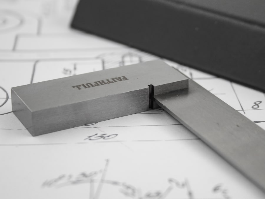 Faithfull FAIES3 75mm Engineer's Square