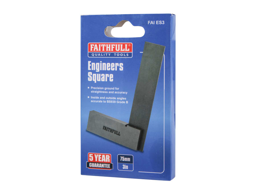 Faithfull FAIES3 75mm Engineer's Square