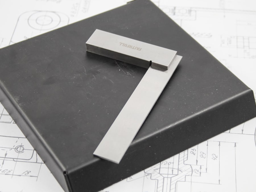 Faithfull FAIES4 100mm Engineer's Square