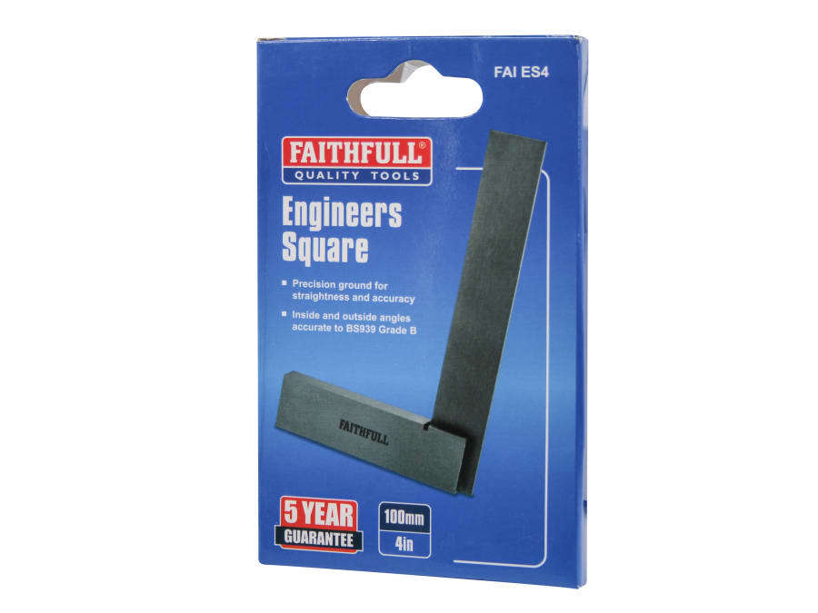 Faithfull FAIES4 100mm Engineer's Square