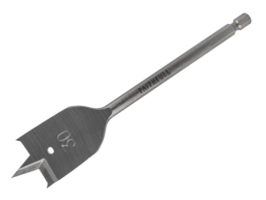 Faithfull FAIFB30E 30mm Flat Bit