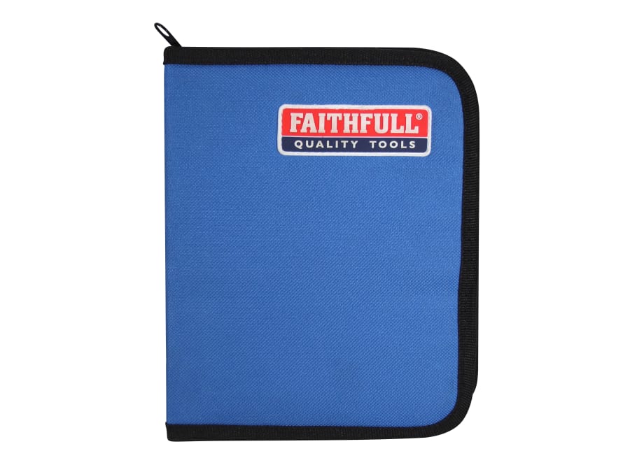 Faithfull FAIFBSET13E 13 Piece Flat Bit Set