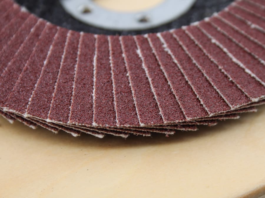 Faithfull FAIFD125A120 125mm 120 Grit Aluminium Oxide Flap Disc