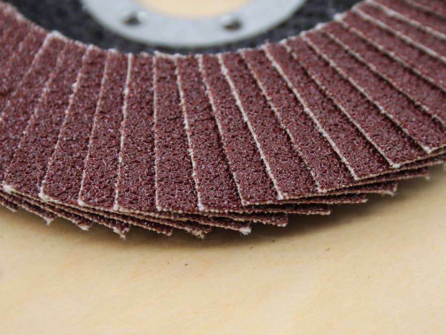 Faithfull FAIFD125A80 125mm x 22mm 80 Grit Aluminium Oxide Flap Disc