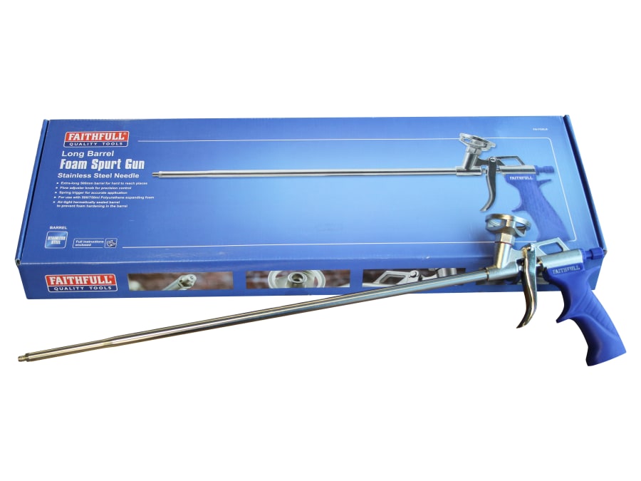 Faithfull FAIFGSLB Long Barrel Foam Spurt Gun