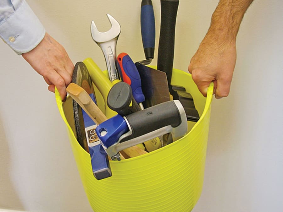 Faithfull FAIFLEX42Y 42L Flex Tub Yellow