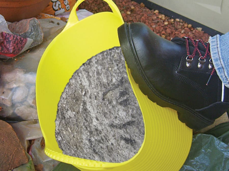 Faithfull FAIFLEX42Y 42L Flex Tub Yellow