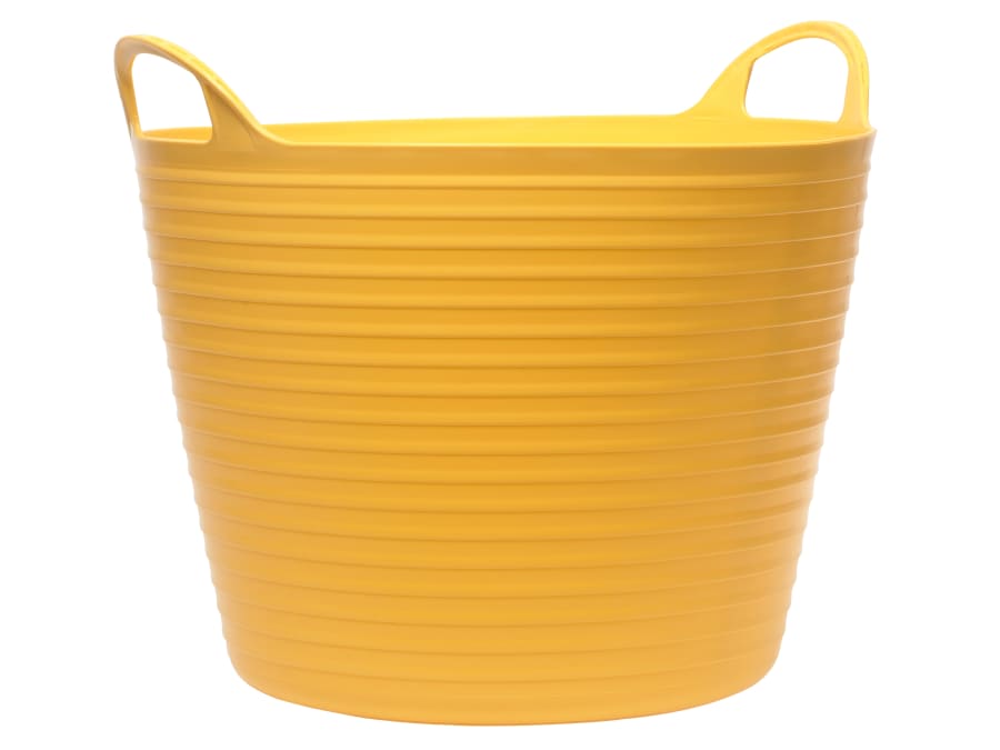 Faithfull FAIFLEX60Y 60L Flex Tub Yellow