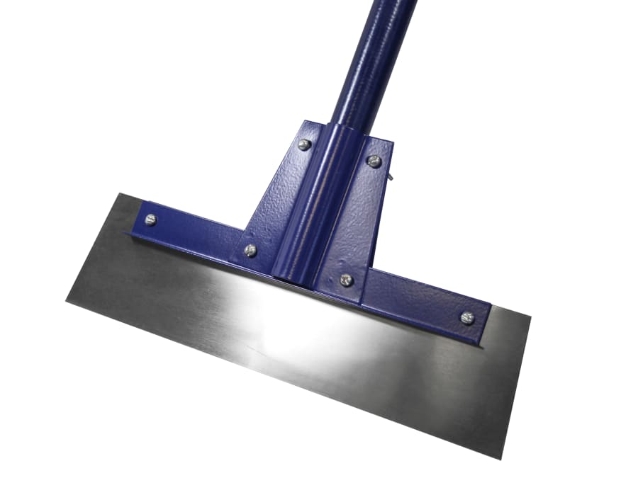 Faithfull FAIFSHD16 400mm Floor Scraper with Heavy-Duty Fibreglass Handle