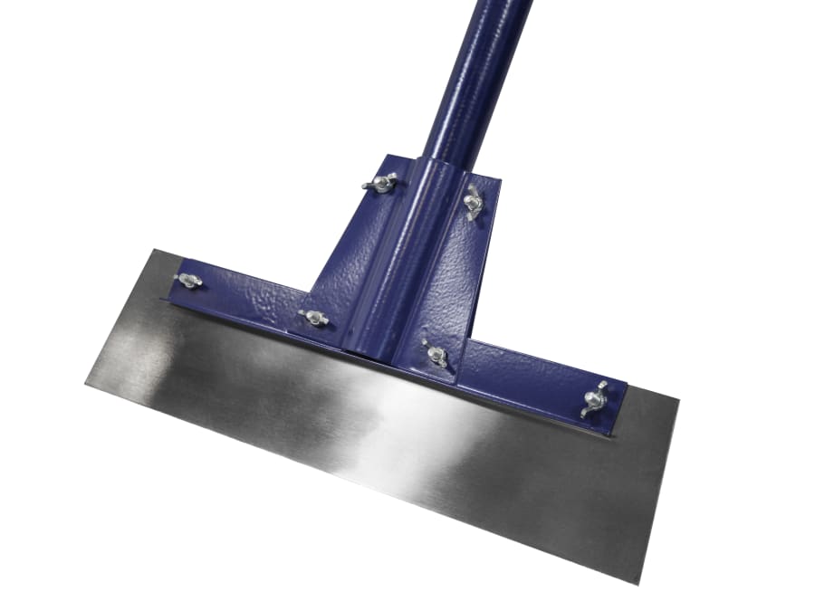 Faithfull FAIFSHD16 400mm Floor Scraper with Heavy-Duty Fibreglass Handle