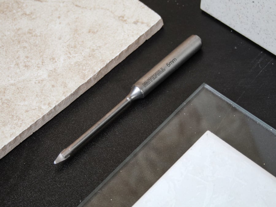 Faithfull FAIGDC05 5mm Carbide Tile & Glass Drill Bit