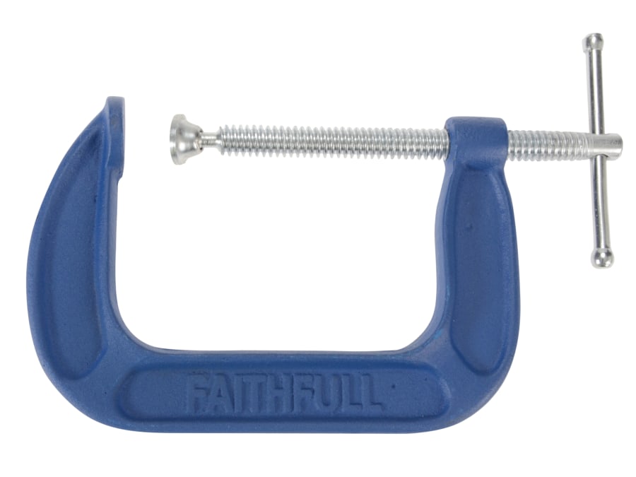 Faithfull FAIGMD4 Medium-Duty G-Clamp 100mm
